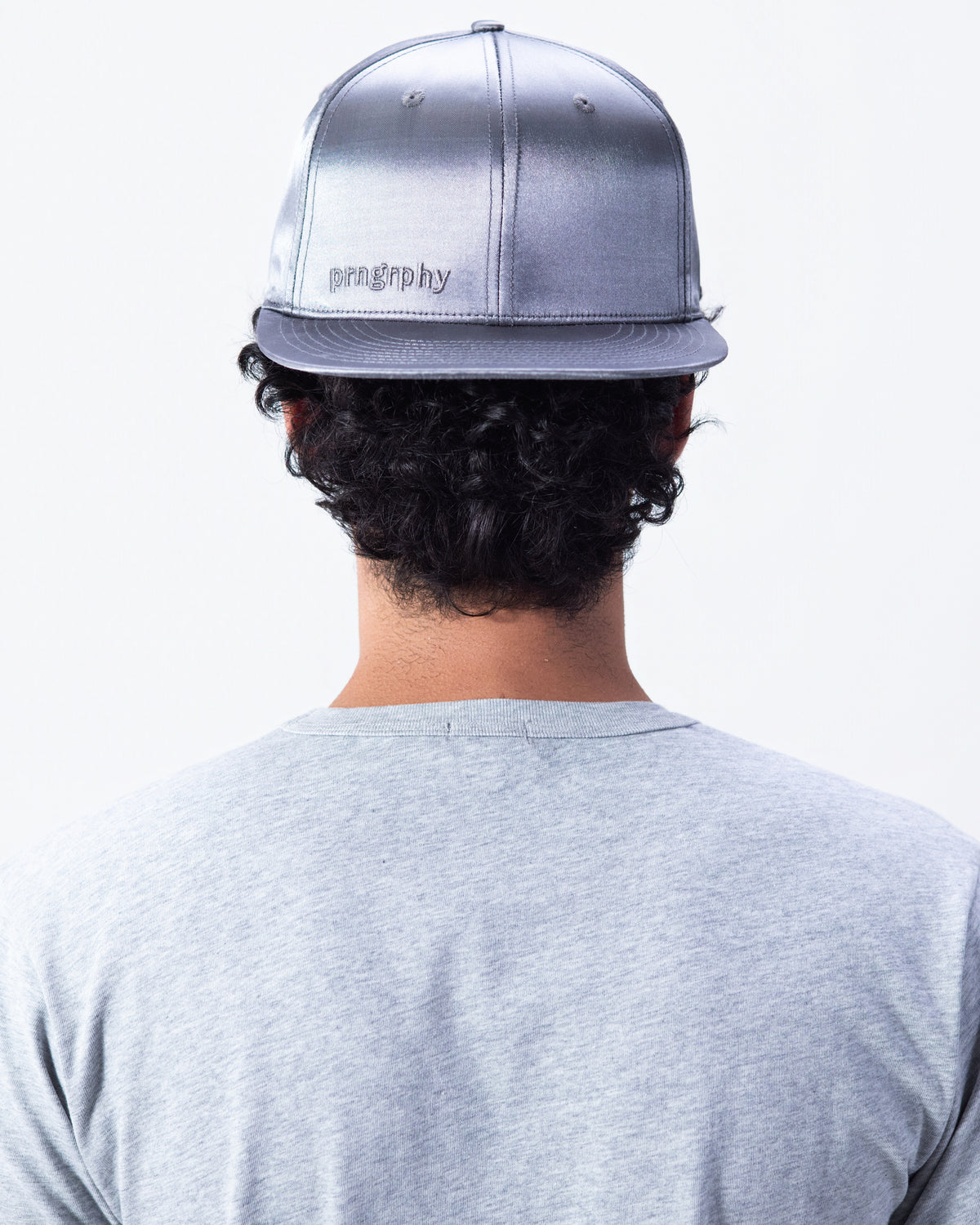 Prngrphy - Satin Fitted (Charcoal)