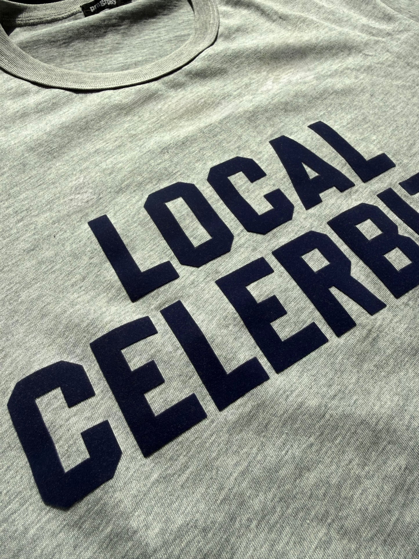 Prngrphy - Local Celeb Tee (Heather Grey)