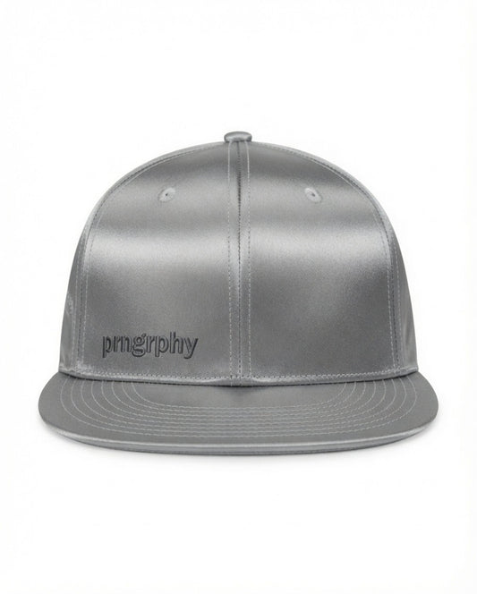 Prngrphy - Satin Fitted (Charcoal)