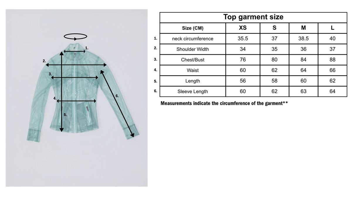 Prngrphy - Delulu Latex Track Jacket (Aquamarine)