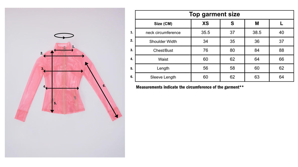 Prngrphy - Delulu Latex Track Jacket (Pink!)