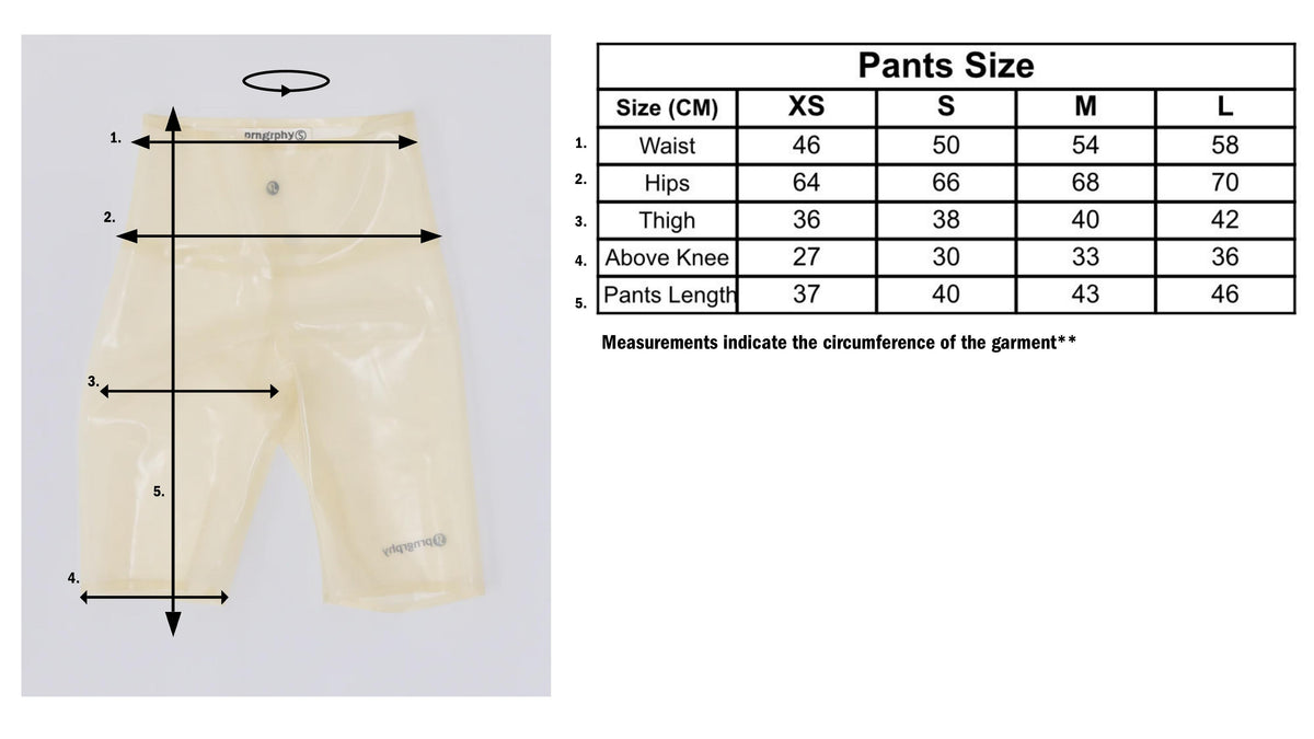 Prngrphy - Delulu Latex Biker Shorts (Nude)