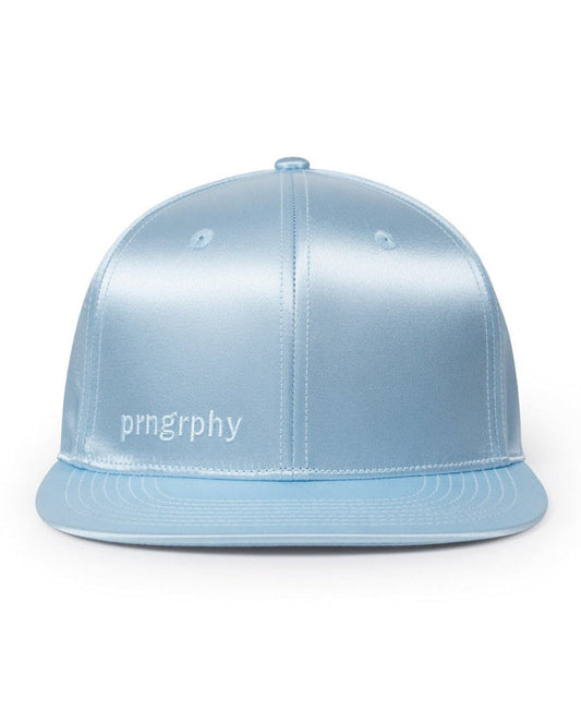 Prngrphy - Satin Fitted (Baby Blue)