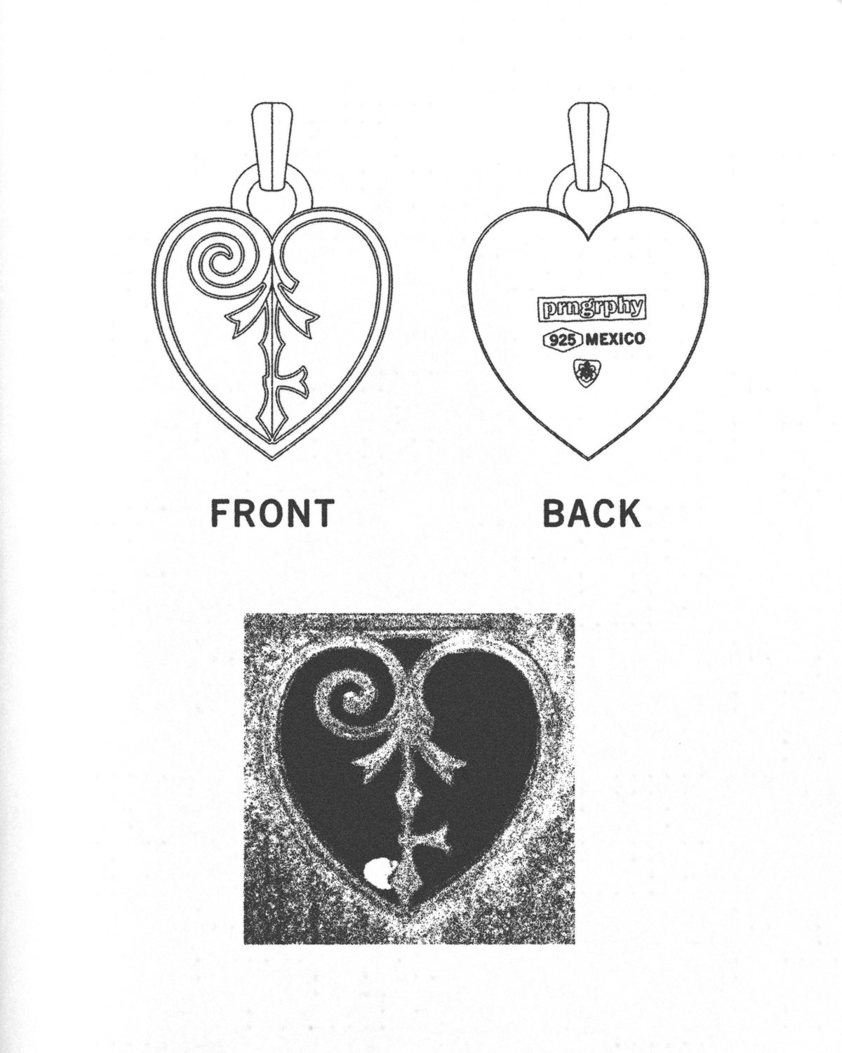 Prngrphy - Broken Heart Pendant